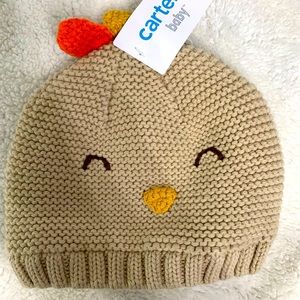 Tan Carter’s baby Thanksgiving turkey hat